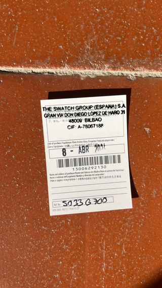 Reloj Omega x Swatch Snoopy Moonphase