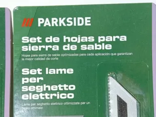 Pack 3 Hojas Sierra Sable Metal PARKSIDE
