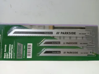 Pack 3 Hojas Sierra Sable Metal PARKSIDE