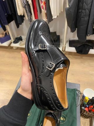 Double Monk Strap Brogue Shoes Church's...