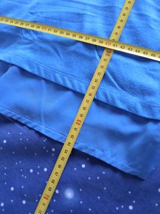 Terranova T-shirt con incrocio dietro e velo sotto