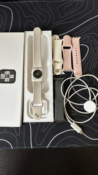 Apple Watch SE 40mm Plata/Beige