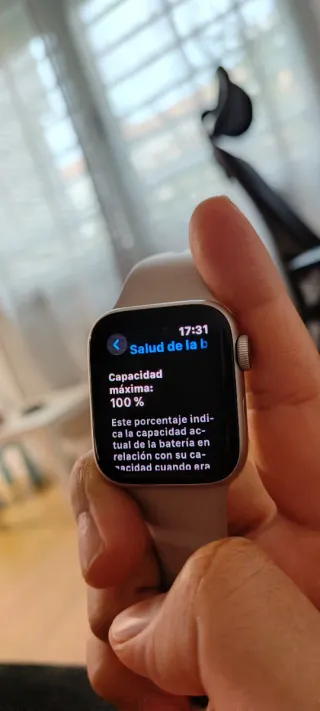 Apple Watch SE 40mm Plata/Beige