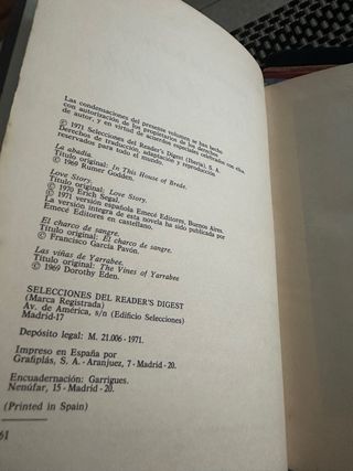 Libro Biblioteca de Selecciones