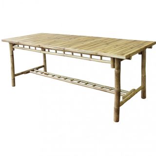 Tavolo da Giardino in Bamboo Stile Orientale 200cm