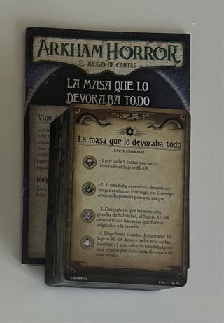 Arkham Horror LCG: La masa que lo devoraba todo
