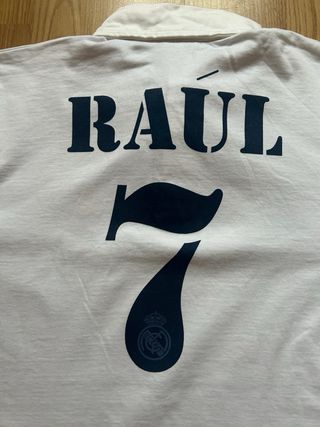 Polo Adidas Real Madrid Raúl 7 Vintage