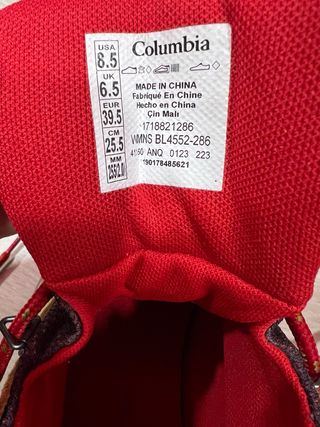 Botas senderismo Columbia Newton impermeables