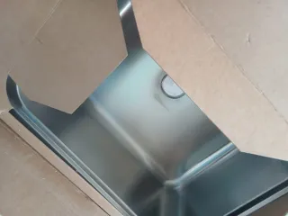 Fregadero Delinia Plata Metal