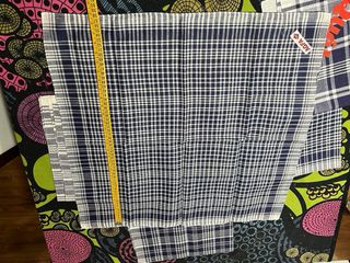 Pañuelo Fallero Azul y Blanco