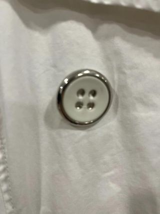 White Trench Jacket Green Brand Double...