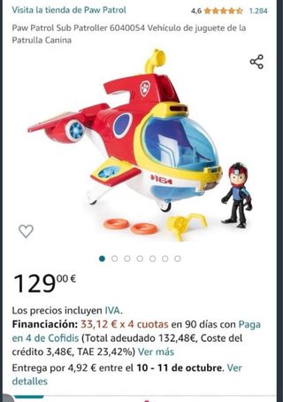 Juguetes Patrulla Canina: Camión, Barco y Excavado