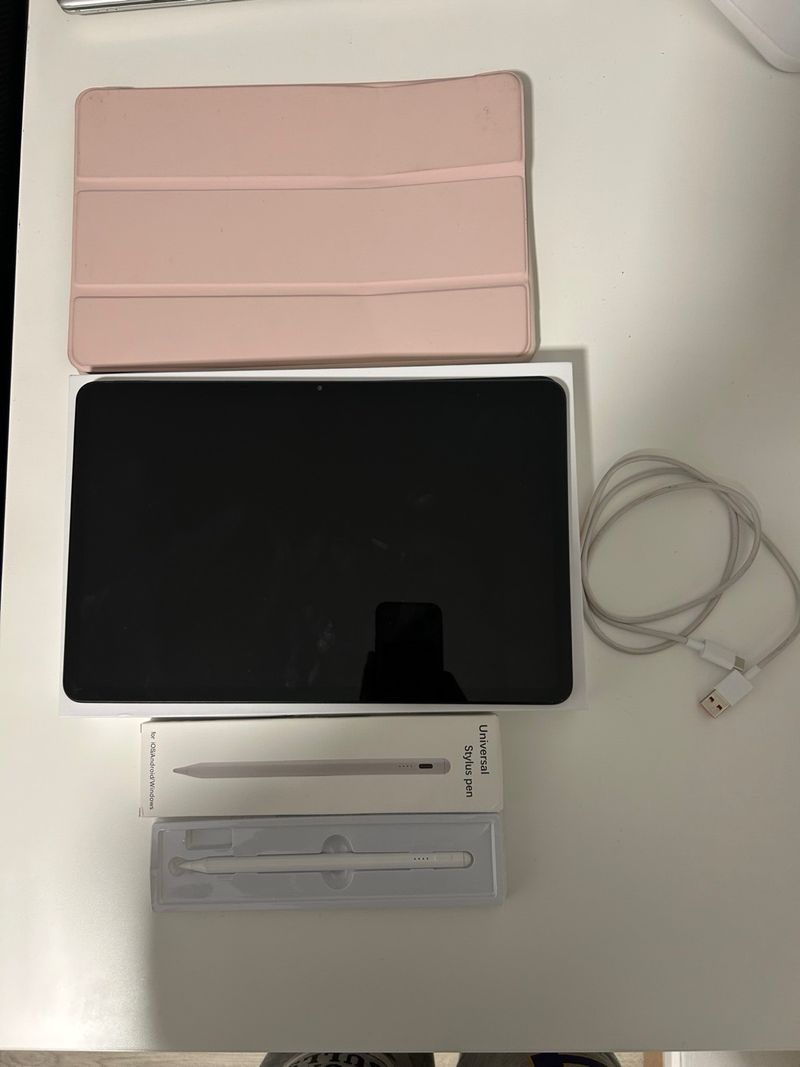 Redmi Pad 2 Pro + funda rosa + bolígrafo + cable afbeelding 3