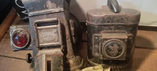 Lote 3 Faros Antiguos Bicicleta