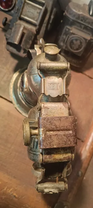 Lote 3 Faros Antiguos Bicicleta