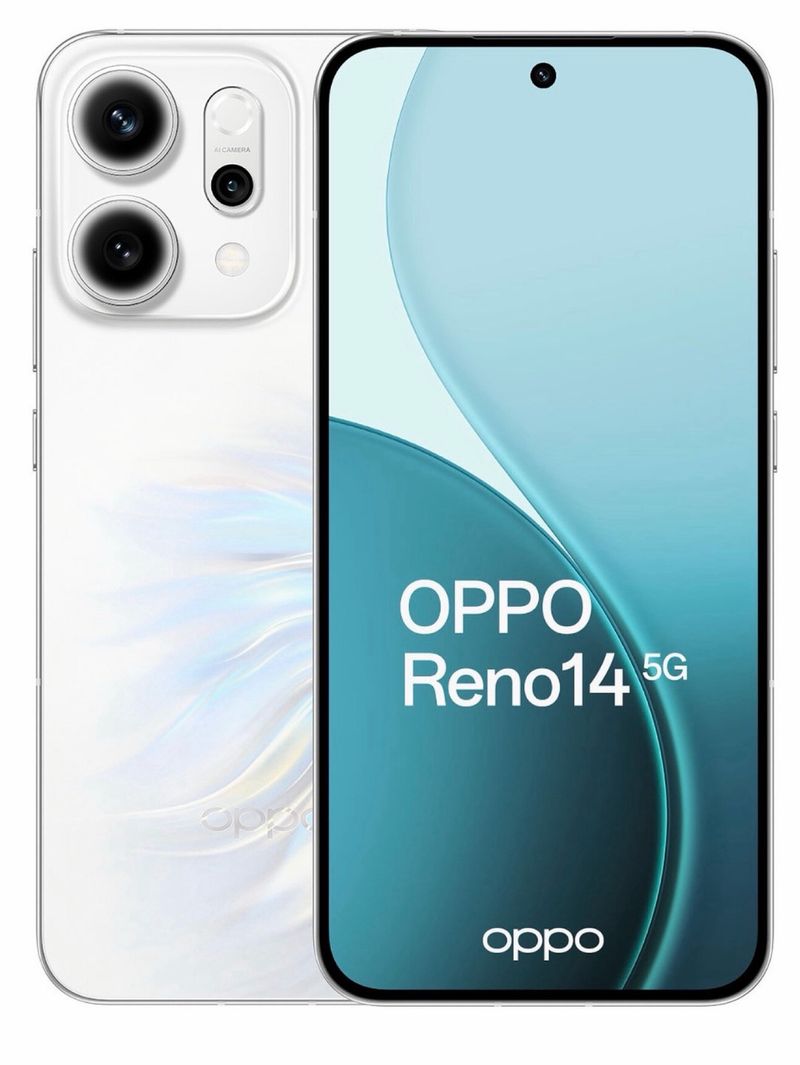 Oppo Reno 14 5G 512 gb  Blanco afbeelding 2