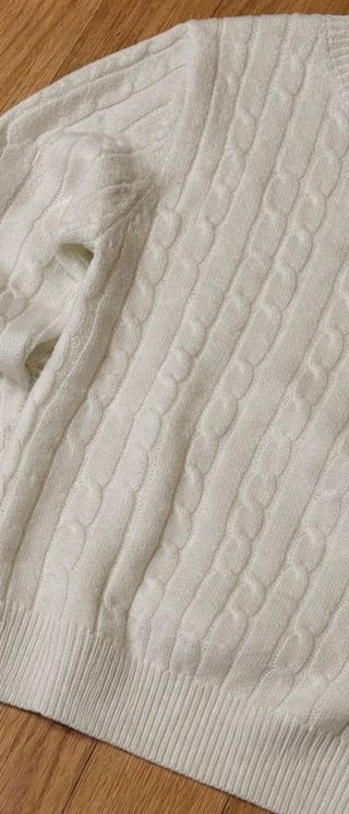 Maglione Ralph Lauren Bianco Taglia S