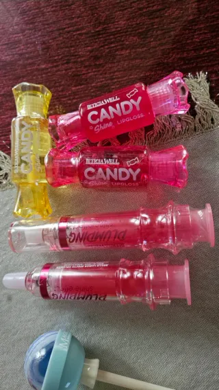 Lote de productos de belleza variados