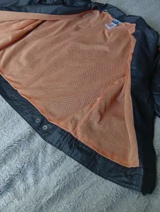 Vintage Adidas Y2K Windbreaker - Grey & Orange - M