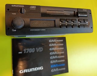 Autorradio Clásico Grundig 1700VD Nuevo a estrenar