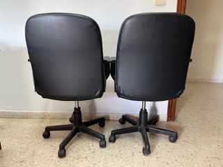 2 Sillones de Oficina Negros