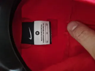 Felpa Nike Rossa con Logo