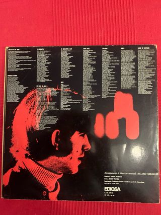 Vinilo Joan Manuel Serrat - Edigsa CM 230 LS