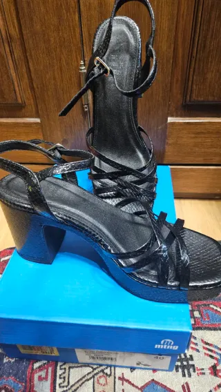 Sandalias Mustang Plataforma Tacón