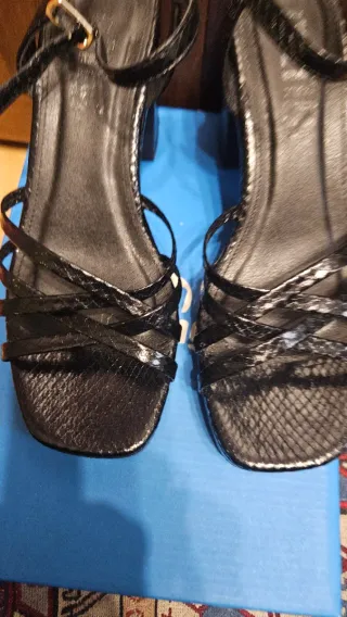 Sandalias Mustang Plataforma Tacón