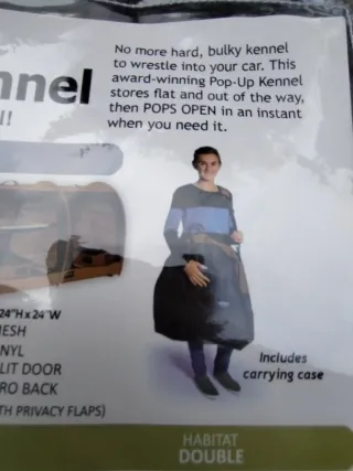 Tenda pop-up per animali