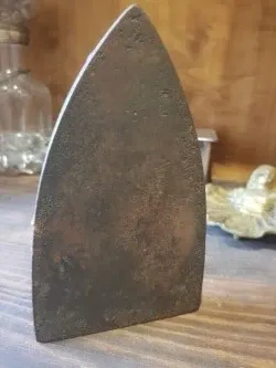 Plancha Antigua Hierro Fundido