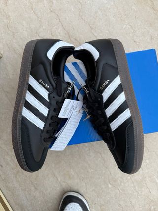Adidas Samba OG JQ8835 Nero/Bianco Tg 42