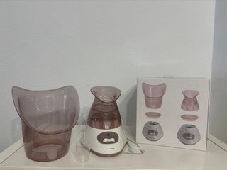 Plastimea Sauna Facial Rosa y Blanca