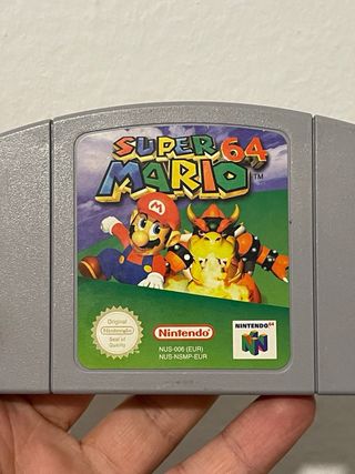 Cartucho Super Mario 64 N64 Nintendo