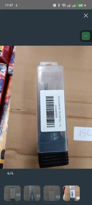 Broca escalonada HSS M35 TiAIN Ø4-32mm