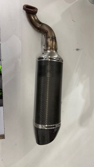 Tubo de escape SC Project de carbono