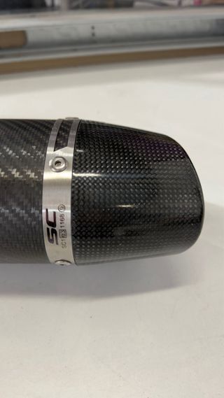 Tubo de escape SC Project de carbono