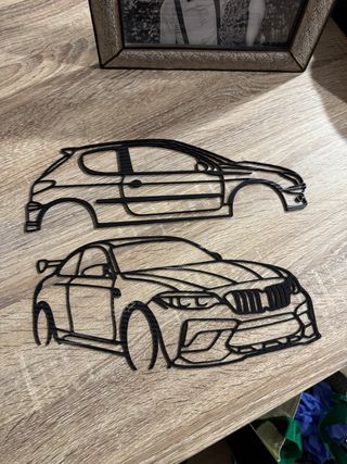 Siluetas coche personalizadas