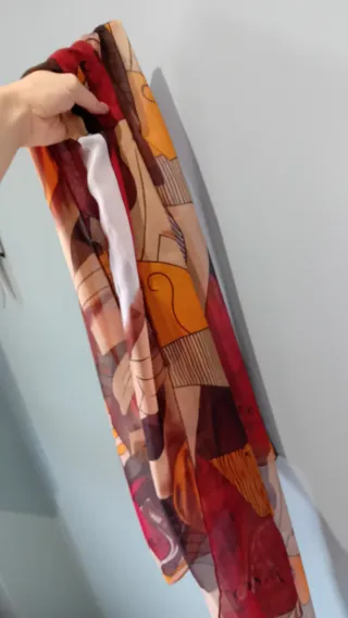 Pañuelo Picasso vintage cubista