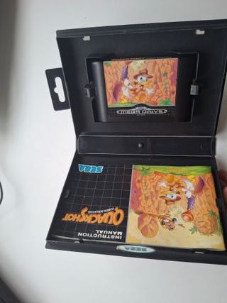 Quackshot Disney Sega Mega Drive Completo