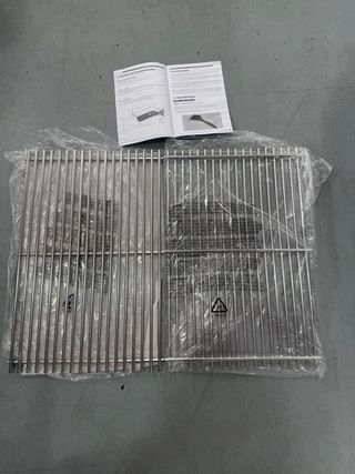 Griglia Forno/Barbecue in Acciaio Inox 49,5x32 cm