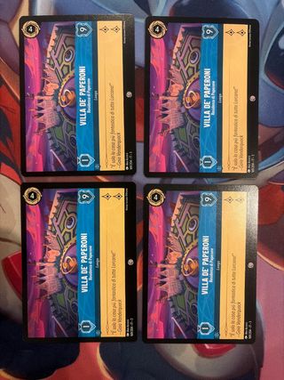 Villa de Paperoni Lorcana 4 carte