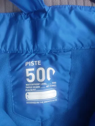 Tuta da sci Wedze blu e nero. Taglia 12 anni