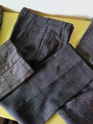 Lote 3 pantalones de vestir a 1€ cada uno T/ 42