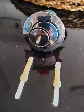 Pulsador Doble WC Roca Media Luna