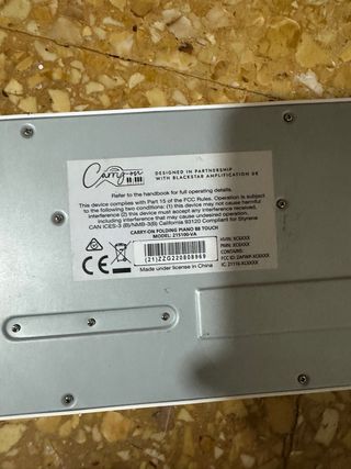 Teclado CARRY-ON Piano FP-88