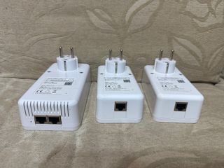3 PLC Devolo Gigabit. Uno con wifi.