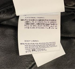 Chaqueta biker de cuero Replay