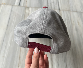 Gorra NBA Miami Heat original gris y roja