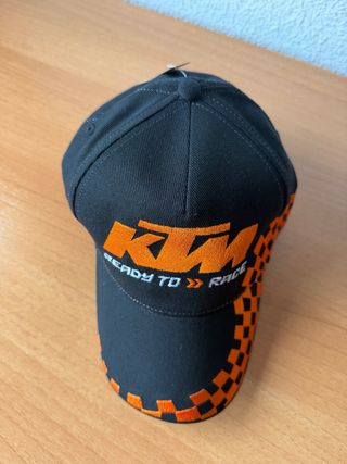 Gorra KTM Negra y Naranja